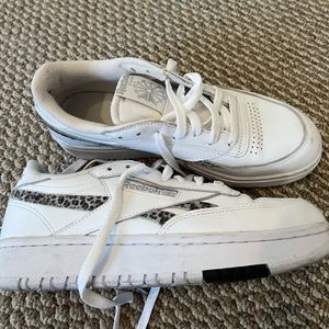 White Rebook Sneakers